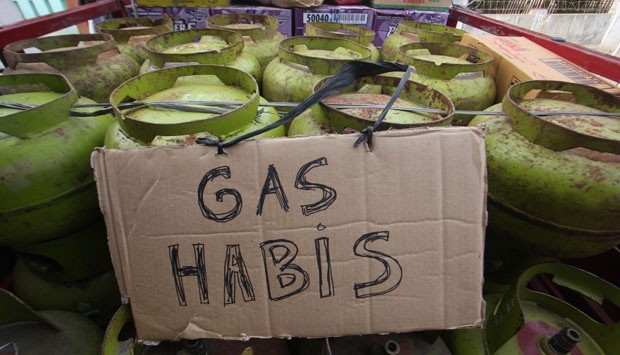 Ilustrasi - Gas Habis